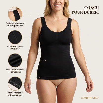ComfortNest – Camisole Sculptante Invisible