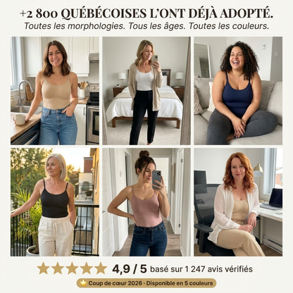 ComfortNest – Camisole Sculptante Invisible