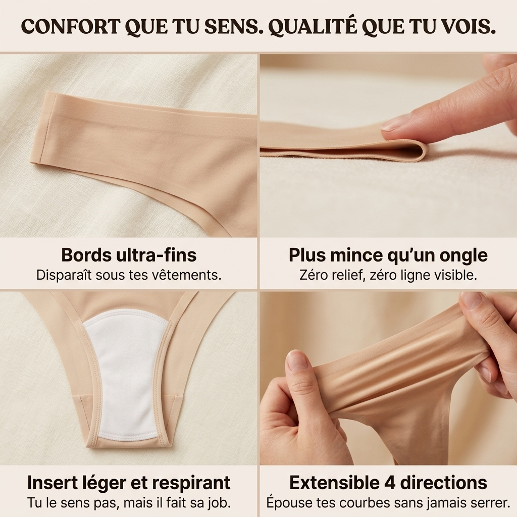 Nuvella - Culotte Anti Camel-Toe