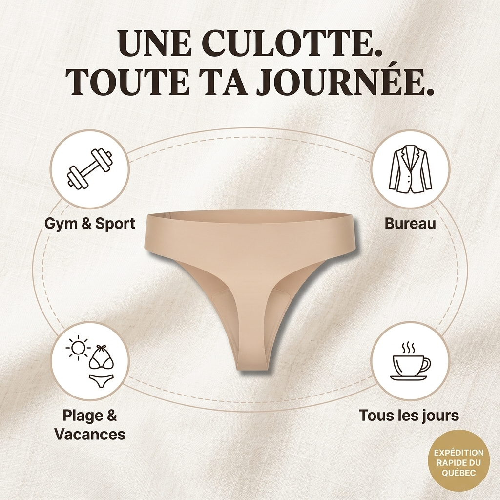 Nuvella - Culotte Anti Camel-Toe